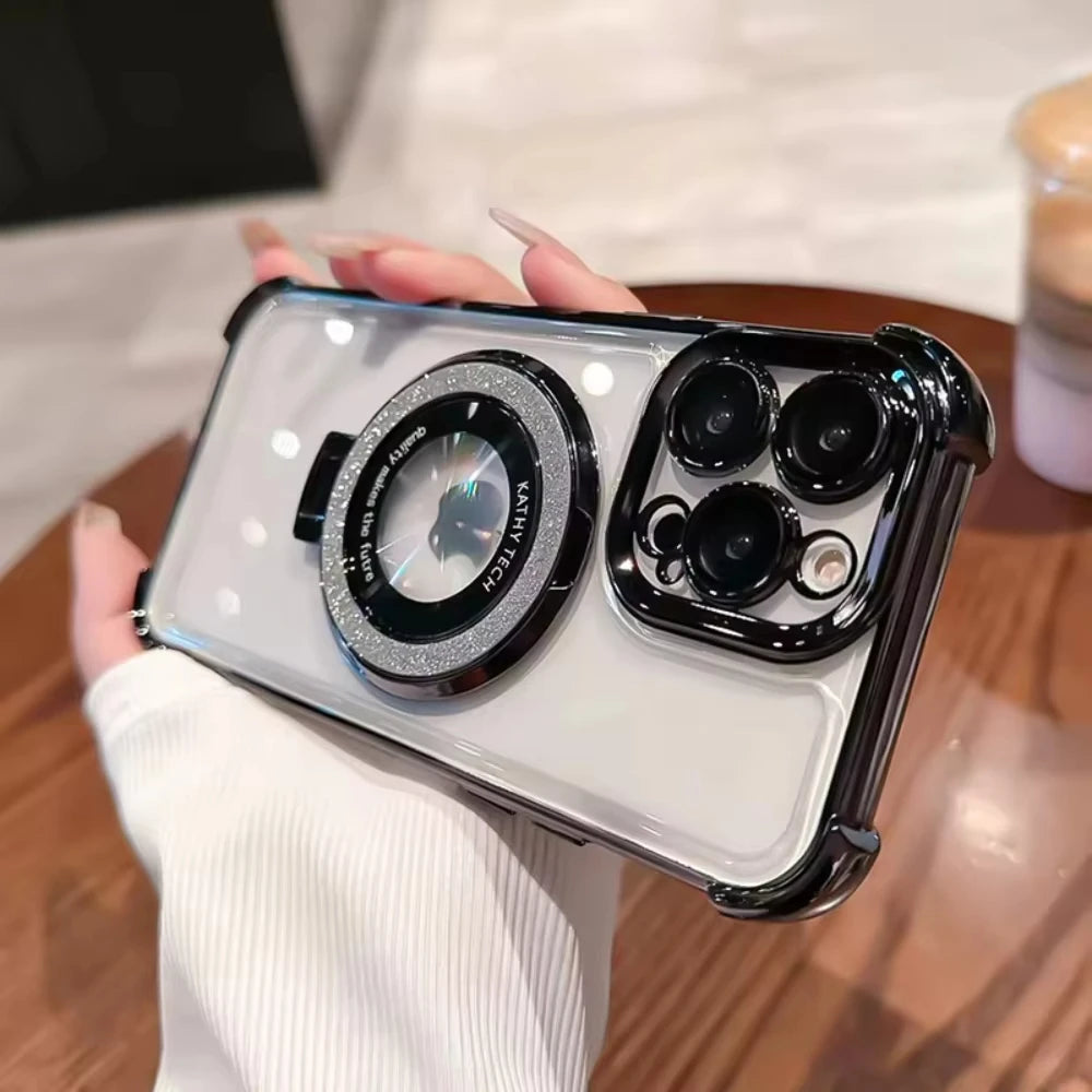 Glitter Stand iPhone Case