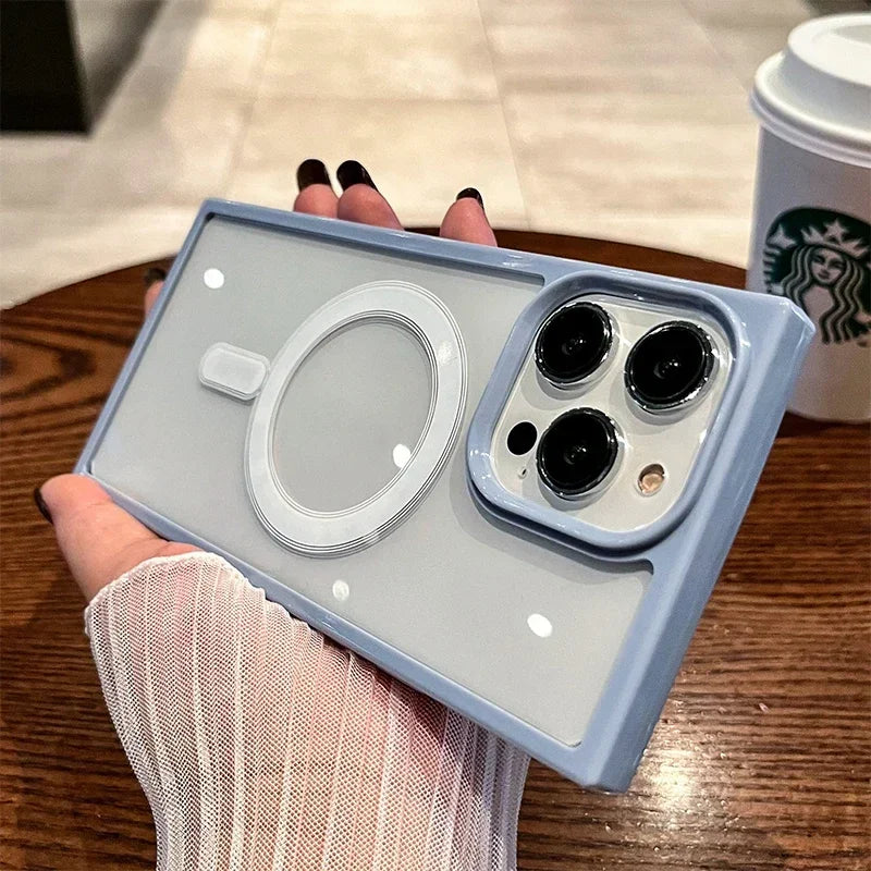 Magsafe Transparent Wireless iPhone Case