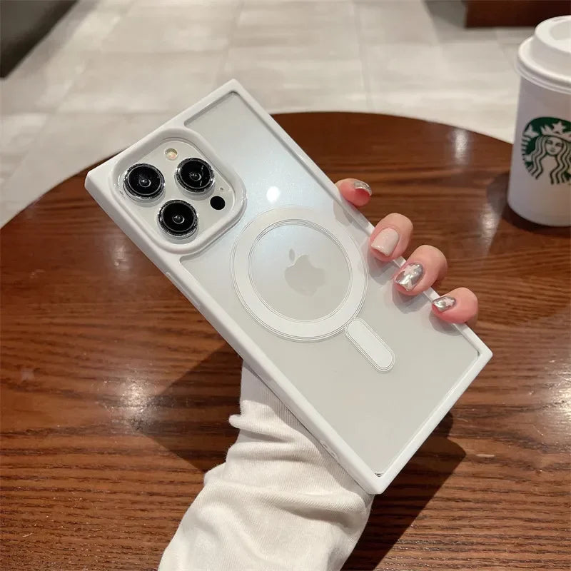 Magsafe Transparent Wireless iPhone Case