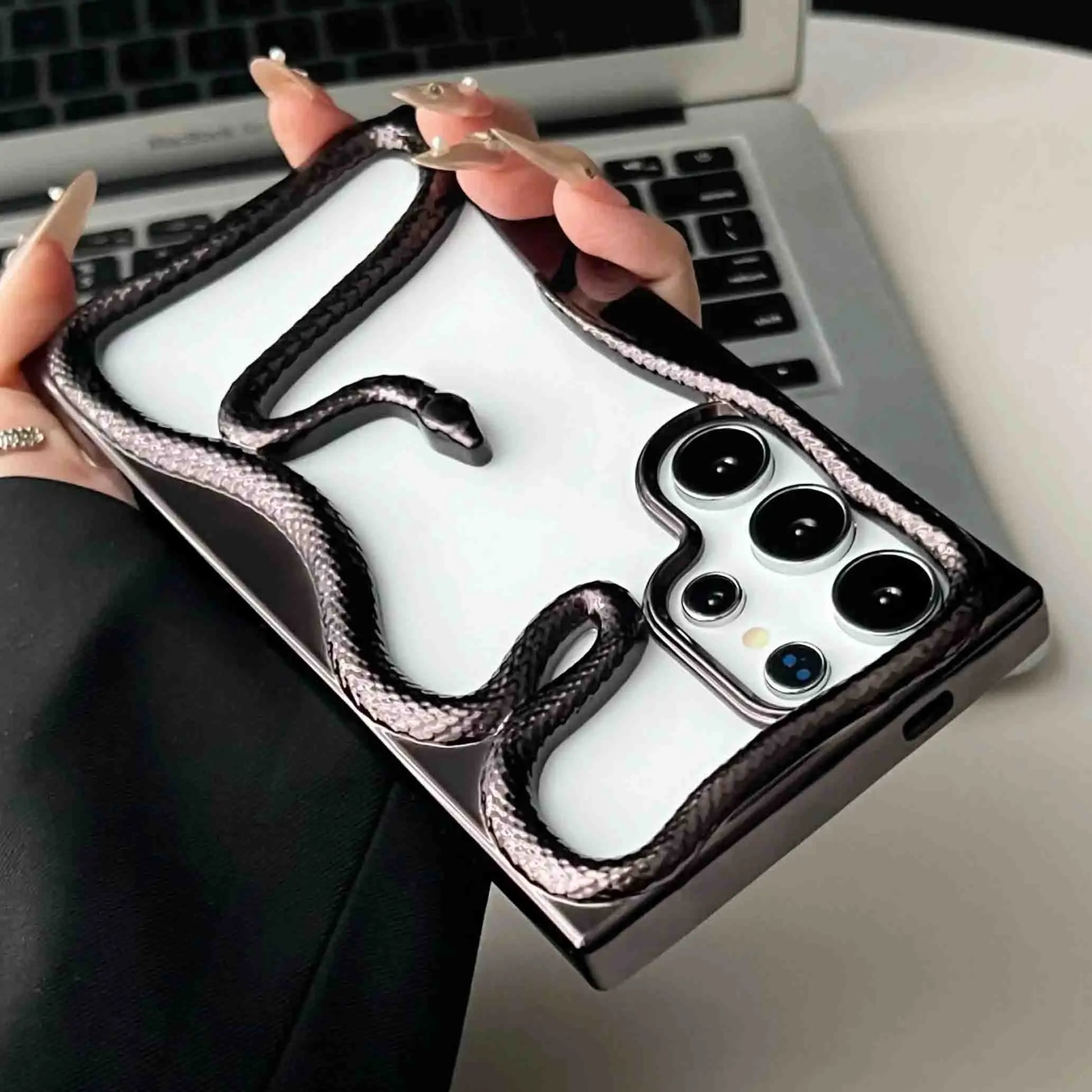 Snake Pattern Samsung Case