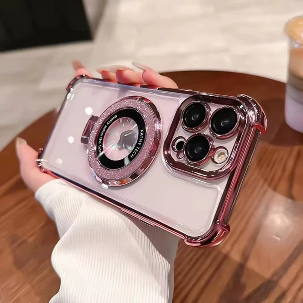 Glitter Stand iPhone Case